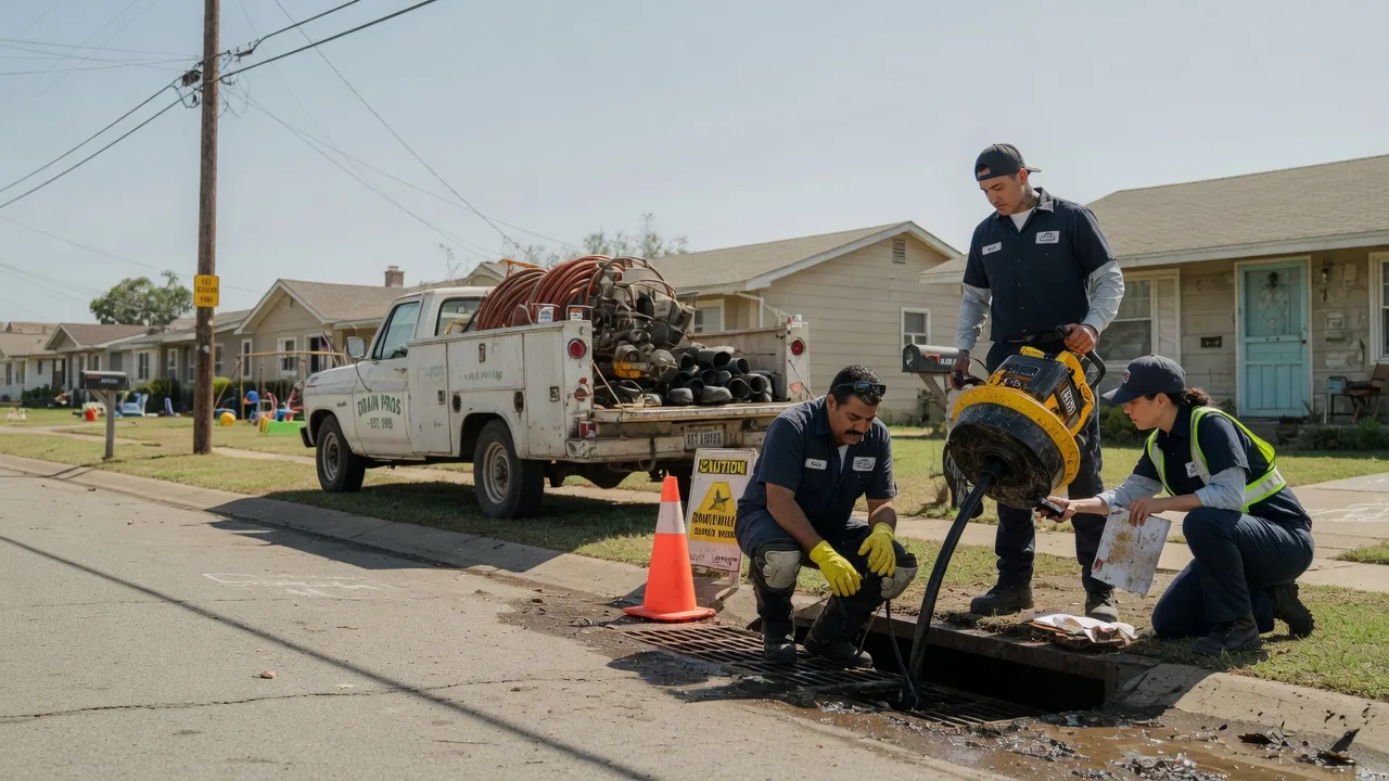 Drain Cleaning in Frost, TX near me